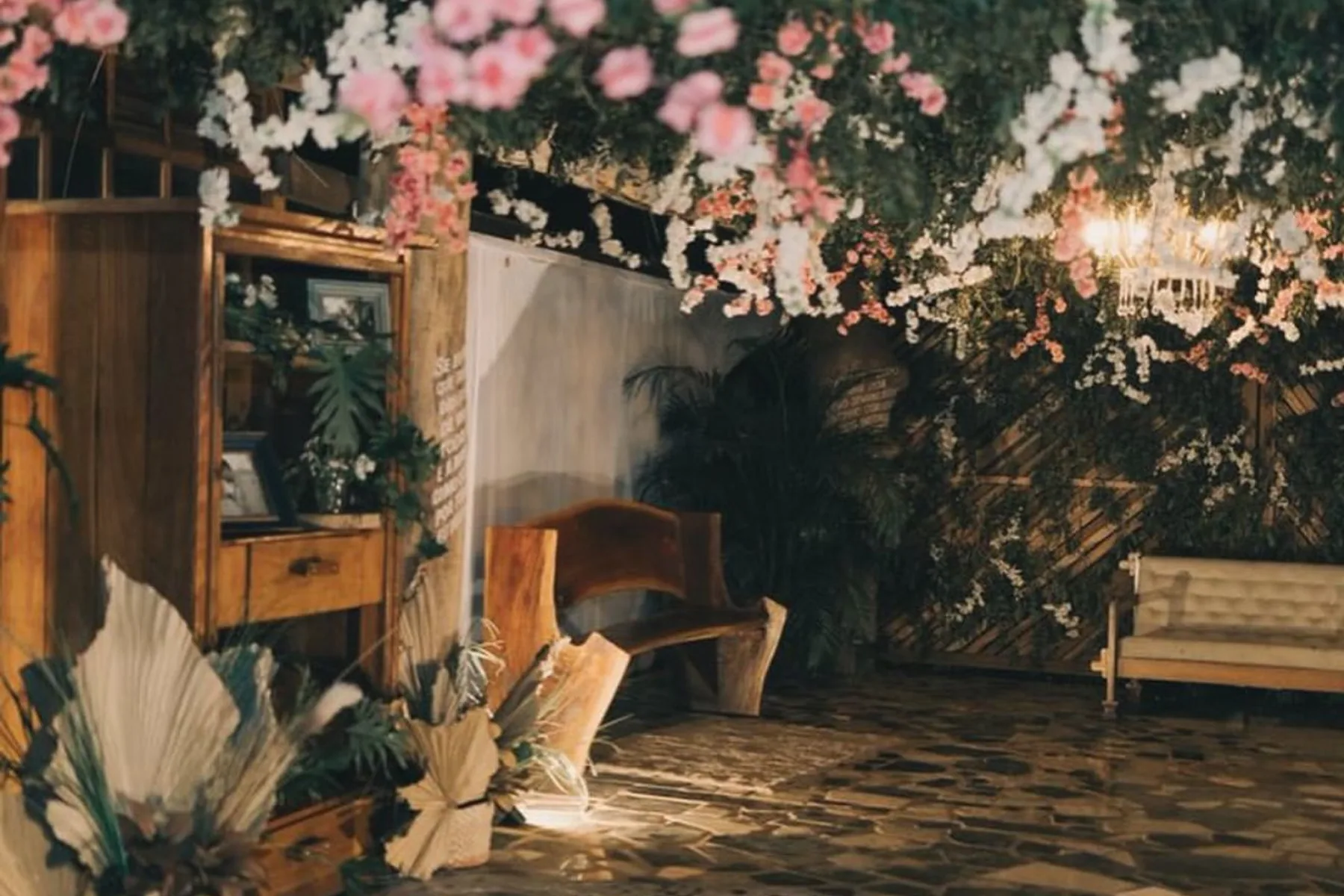 Salão Sonhos e Flores — detalhe